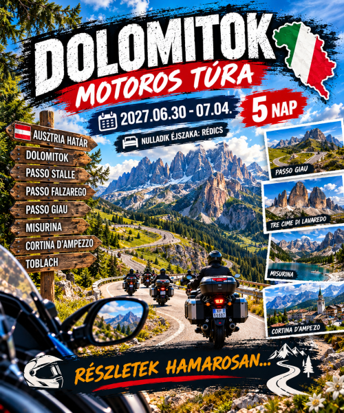 Dolomitok 5 nap